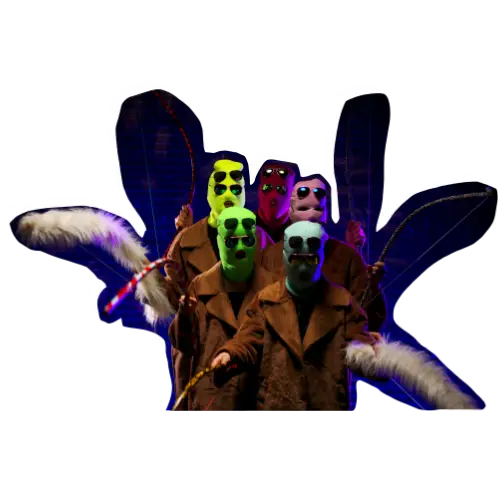 Poly spider - Scenographic stage characters
